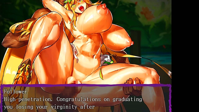 Busty 3D Anime Girls Get Double Penetration & Bukkake in Demon Lord RPG Game