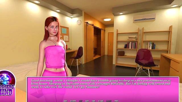 Hot Summer Shower With Busty Anime Girls In Sexy Outfits