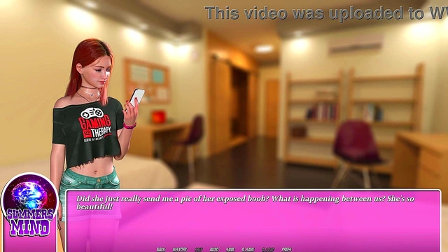 Hot Summer Shower With Busty Anime Girls In Sexy Outfits