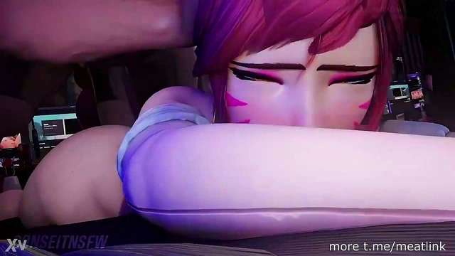 D.Va Gets Proneboned Hard in Steamy 3D Hentai Action