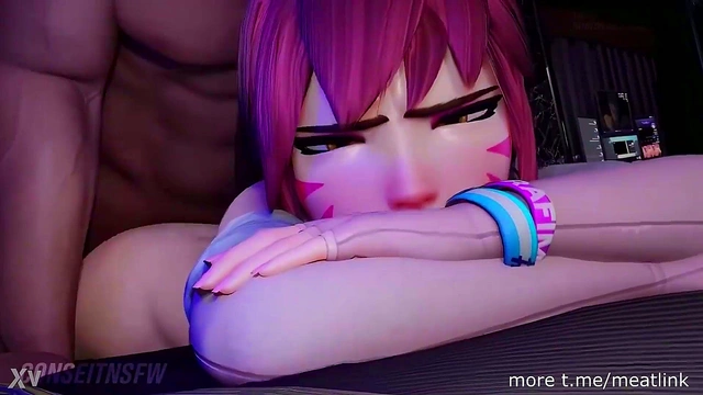 D.Va Gets Proneboned Hard in Steamy 3D Hentai Action