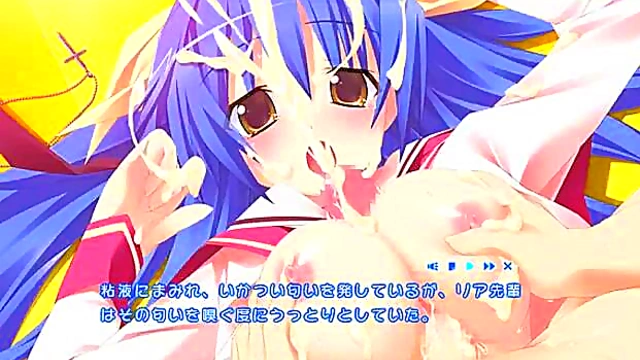 Horny Hentai Couple Engages in Steamy Eroge Session With Intense Passion