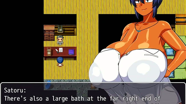 Pervy Carpenter Massages Tanned Busty Natsuki's Massive Boobs For Pleasure