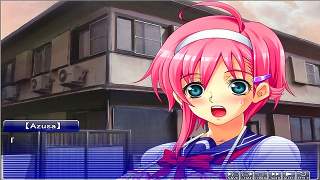 Busty Anime Chick Spied On Through Peephole in Apartment of Love Ep 10