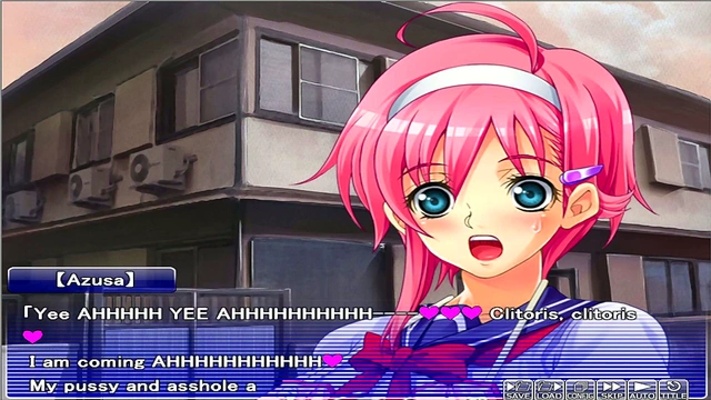 Busty Anime Chick Spied On Through Peephole in Apartment of Love Ep 10