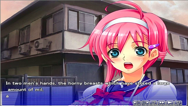 Busty Anime Chick Spied On Through Peephole in Apartment of Love Ep 10