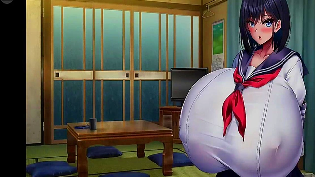Childhood Friend With Oversized Boobs Gets naughty In Sexy Hentai Game