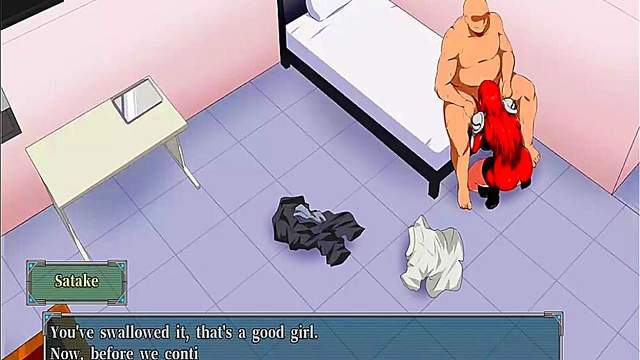 Hentai Game Seduction – Asuka Takes Control In Mesmerizing Scene