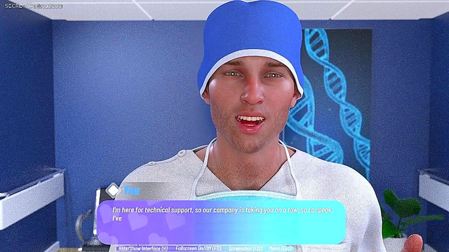 Mature MILF Gets naughty During 3D Anime Gynecologist Exam for Climax