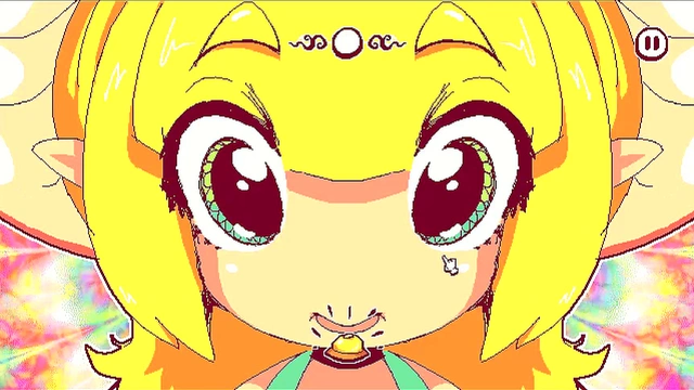 Cute Futanari Babe Cums All Over Customers' Tits & Faces in Hentai PC Game