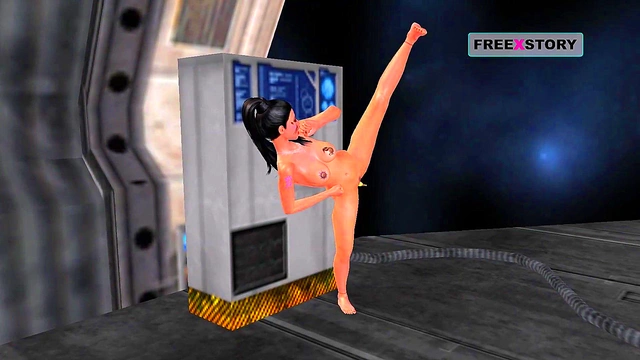 Sexy Indian Cartoon Babe Masturbates With Banana In Steamy Anime Scene