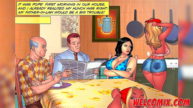 Old Man Pops Fucks Hot Maid In Anime Porn Comic Welcome Scenario