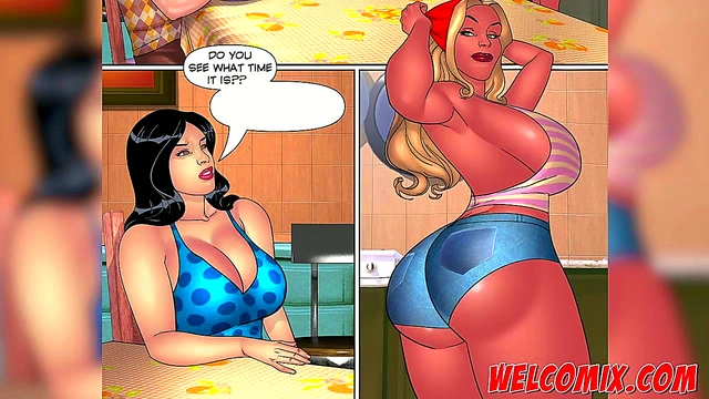 Old Man Pops Fucks Hot Maid In Anime Porn Comic Welcome Scenario