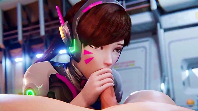 Horny D'Va From Anime Gets Fucked Hard In Steamy Hentai Session