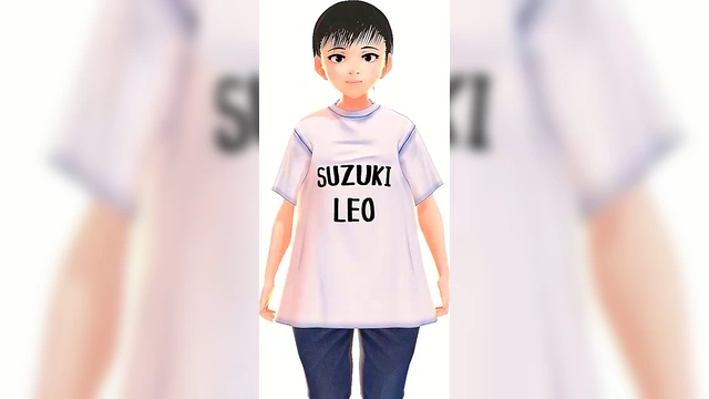 Anime Yoga Chick Stretches for Leo's Pleasure in naughty Cartoon Action