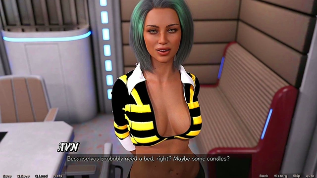 Military Babe With Giant Boobs Dominates in Sexy 3D Anime Adventure