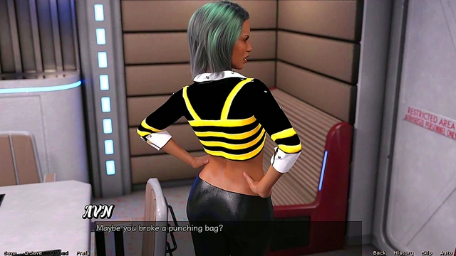 Military Babe With Giant Boobs Dominates in Sexy 3D Anime Adventure