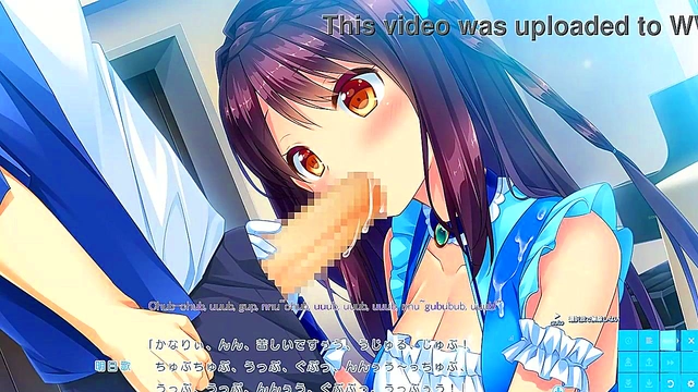 Hentai Anime Couple Engage in Intense Eroge Action With Subtitles