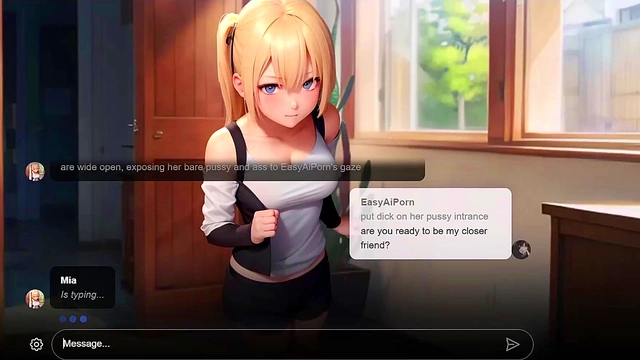 Hot 18yo Blond TeenNeighbor Gets Hardcore Fucked & Creampied In Erotic Sexting Tale