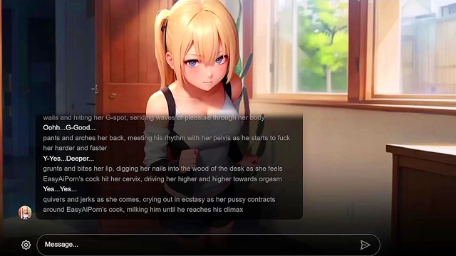 Hot 18yo Blond TeenNeighbor Gets Hardcore Fucked & Creampied In Erotic Sexting Tale