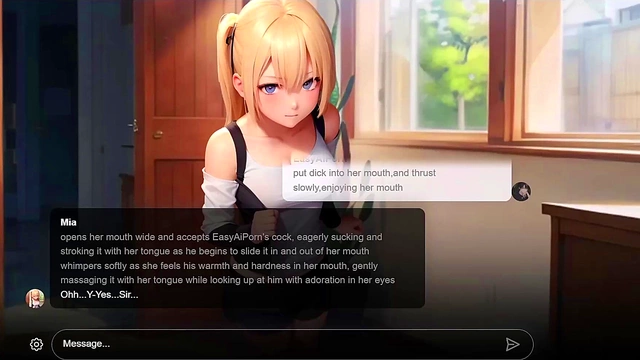 Hot 18yo Blond TeenNeighbor Gets Hardcore Fucked & Creampied In Erotic Sexting Tale