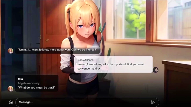 Hot 18yo Blond TeenNeighbor Gets Hardcore Fucked & Creampied In Erotic Sexting Tale