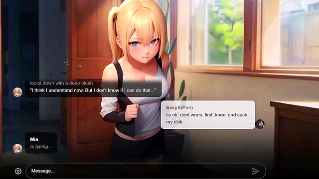 Hot 18yo Blond TeenNeighbor Gets Hardcore Fucked & Creampied In Erotic Sexting Tale