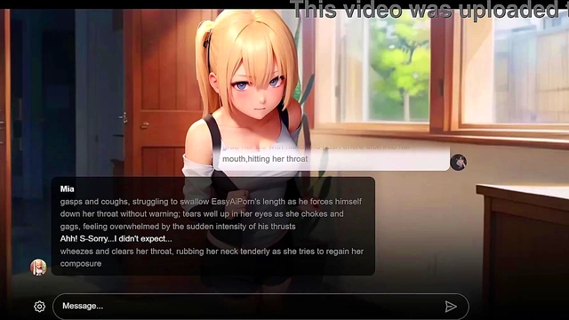 Hot 18yo Blond TeenNeighbor Gets Hardcore Fucked & Creampied In Erotic Sexting Tale