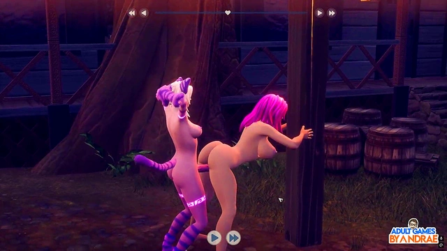 Cute 3D Anime Babe Gets Fucked Hard by Huge Cocks for Massive Creampie Ejaculations