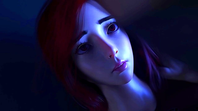 Redheaded Busty Beauty Rides Huge Cock for Intense Standing Fucking & Creampie