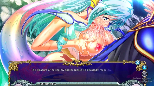 Young Anime Babe Gives Mind-Blowing TitJob In Kyonyuu Fantasy Scene