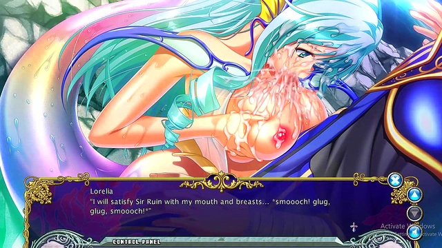 Young Anime Babe Gives Mind-Blowing TitJob In Kyonyuu Fantasy Scene