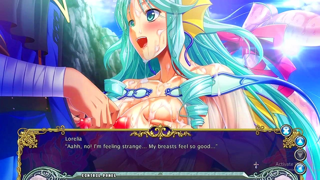 Young Anime Babe Gives Mind-Blowing TitJob In Kyonyuu Fantasy Scene