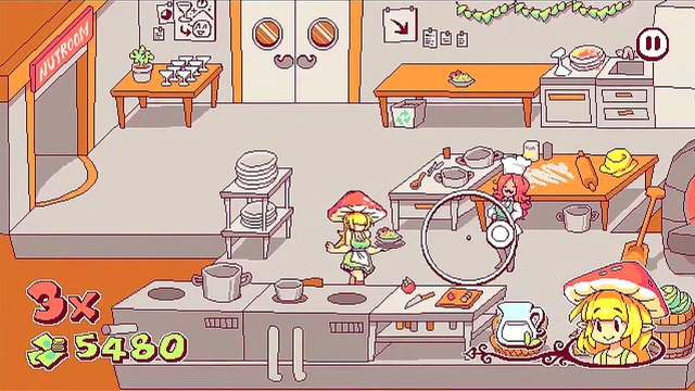 Busty Futanari Girls Flash Boobs for Huge BukkakeCumshots in Anime RPG Game