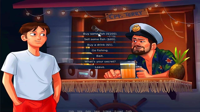 Busty Anime Babe Seduces You In Summer Time Saga Uncensored PC Game