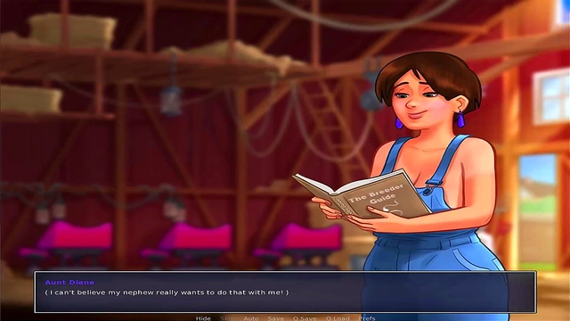 Busty Anime Babe Seduces You In Summer Time Saga Uncensored PC Game