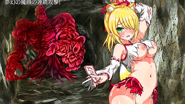 Japanese Vore Battle in Anime RPG – Hot Restraint & Ryona Action