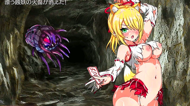 Japanese Vore Battle in Anime RPG – Hot Restraint & Ryona Action