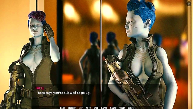 Search Turns Into Hot Threesome With Two Curvy Anime Sisters