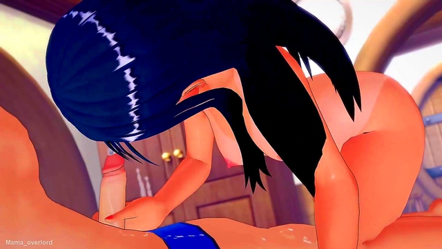 Nagatoro Ditches Bikini for Big Dick Fun in Wet 3D Hentai Parody