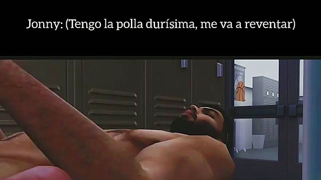 Jonny and David Spanish Anime Porn – Hot Cartoon Guys Getting Steamy