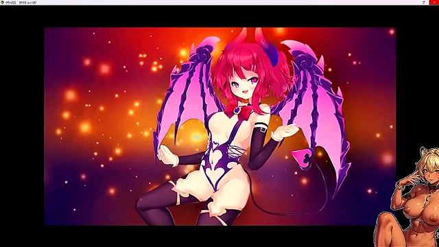Succubus Bartender Gets Pranked During Steamy RPG Gameplay Session