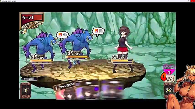 Succubus Bartender Gets Pranked During Steamy RPG Gameplay Session