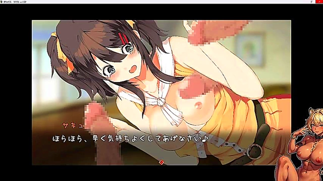 Succubus Bartender Gets Pranked During Steamy RPG Gameplay Session