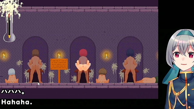 Silent V Ghost Explors Castle of Temptation for Erotic Anime Action