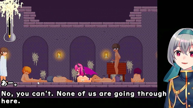 Silent V Ghost Explors Castle of Temptation for Erotic Anime Action