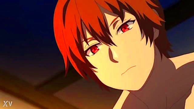 Silver-Haired Anime Knight Enjoys Passionate Inn Sex With Lover