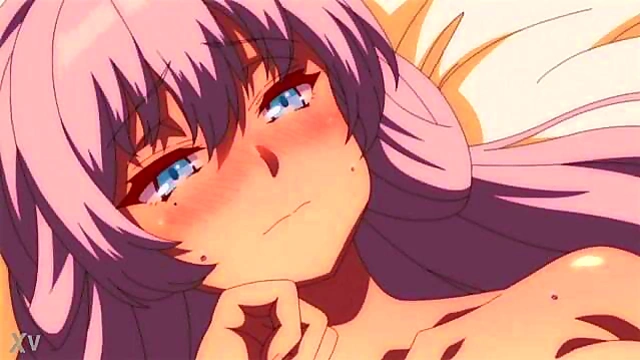 Silver-Haired Anime Knight Enjoys Passionate Inn Sex With Lover