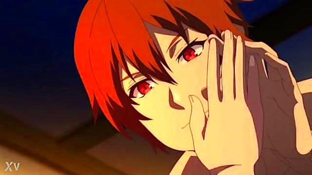 Silver-Haired Anime Knight Enjoys Passionate Inn Sex With Lover