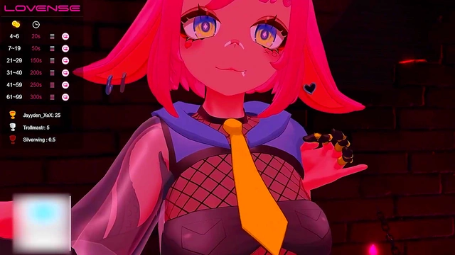 Yandere VTuber El XoX Ties Up & Teases for Virtual BunnyGirl Orgasm